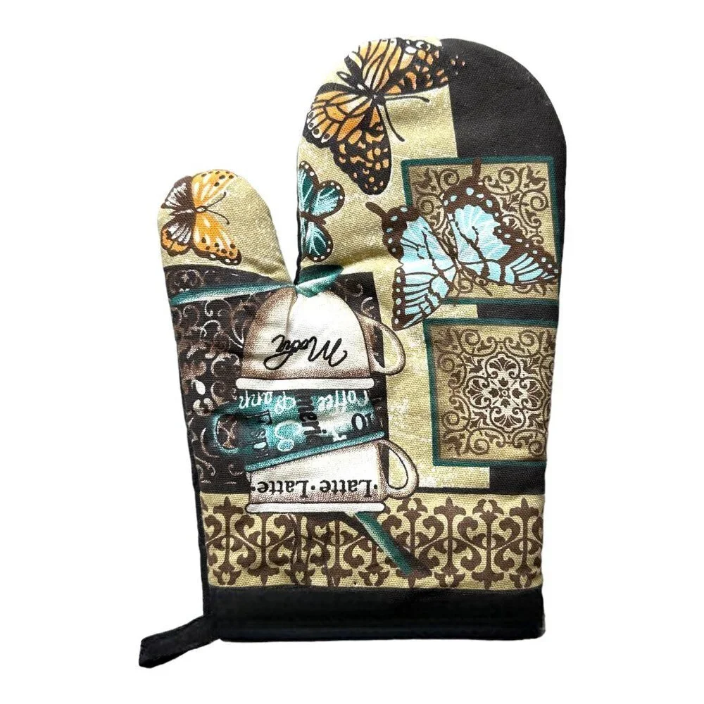 Quilted Kitchen Oven Mitt